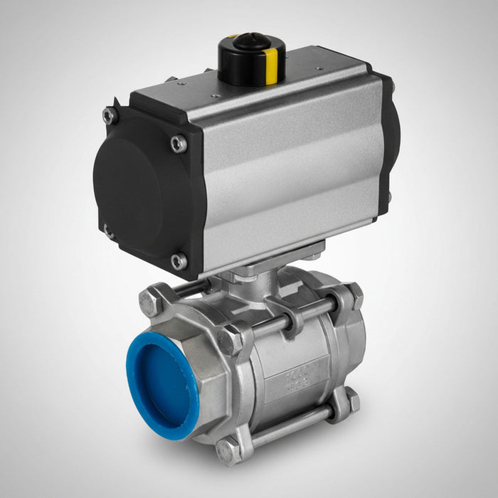 Válvula De Bola De 1-1/2 Con Actuador Neumático Worcester