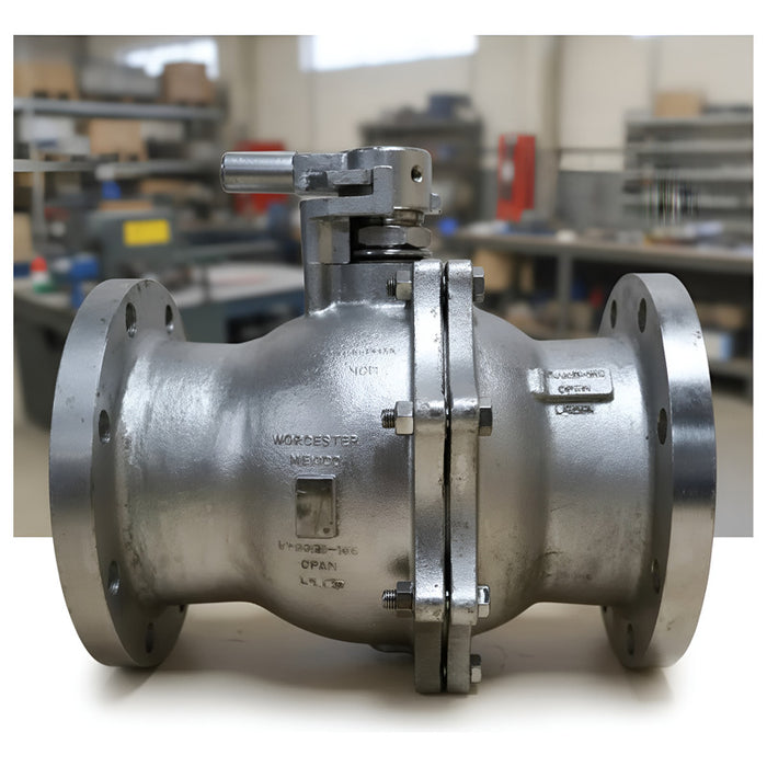 Valvula Esfera De 6  Inoxidable Marca Worcester