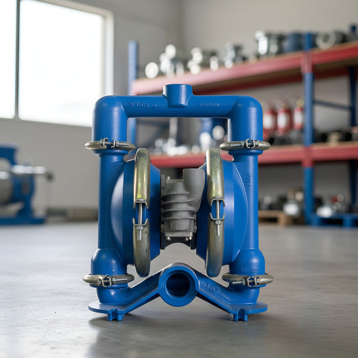 Bomba De Diafragma Neumático De 1-1/2 Azul X No Aplica