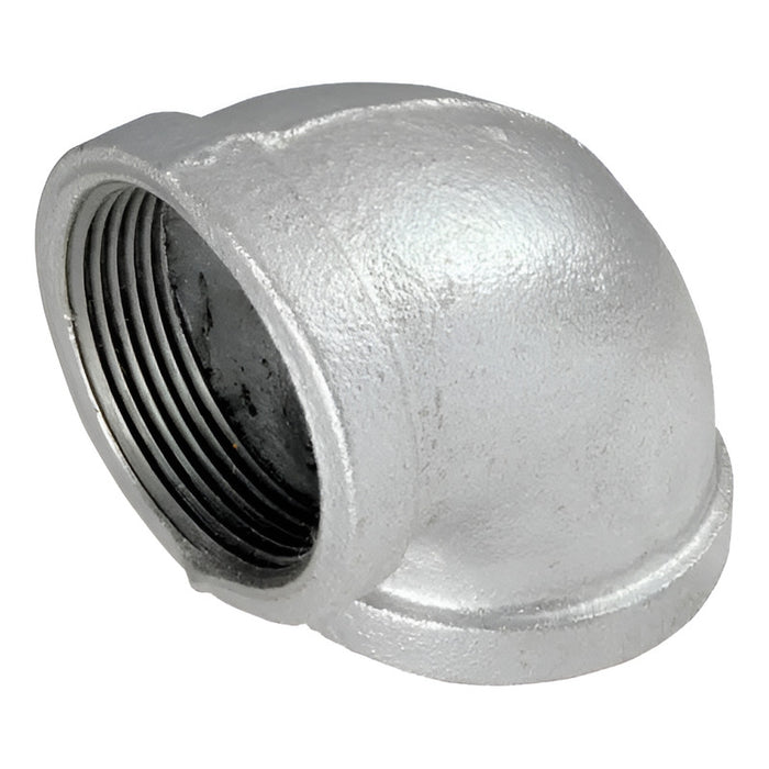 Codo Galvanizado De 2 PuLG X 90° Roscada