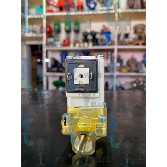 Válvula Solenoide De 1/4 24 Vcd Marca Smc