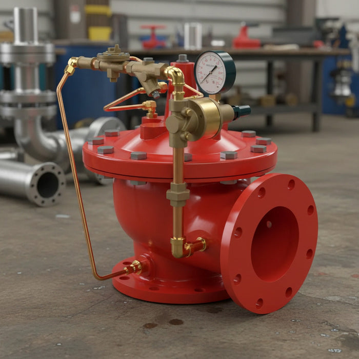 Valvula Reguladora Y De Alivio De Presion De 3 Marca Cla-val