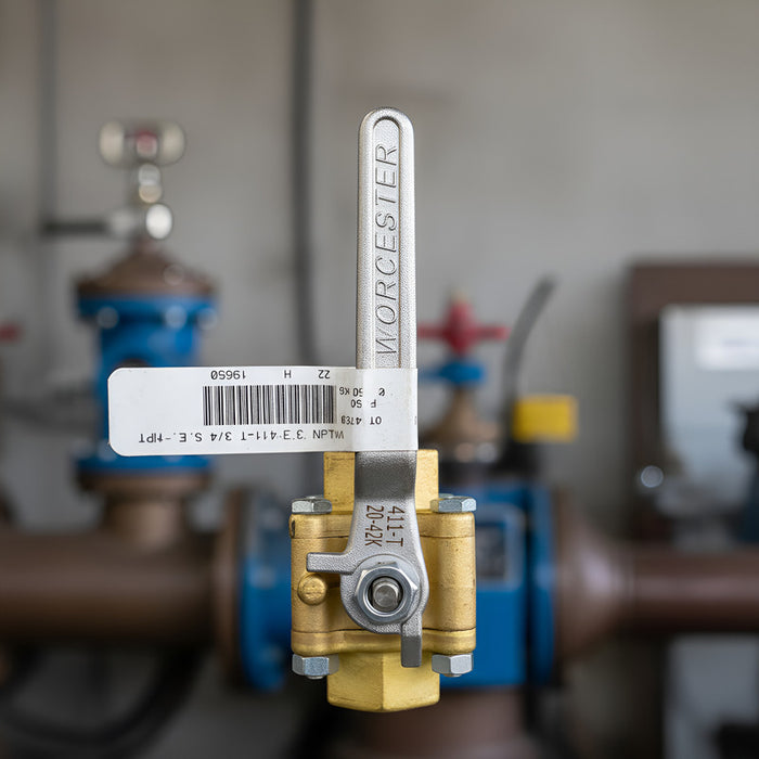 Valvula Esfera Worcester 3/4 411-t Bronce