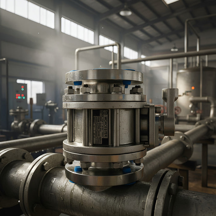 Válvula De Esfera Bridada De 3 150 Marca Worcester 466-t