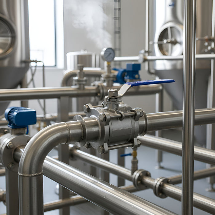 Válvula De Esfera Tipo Clamp De 1