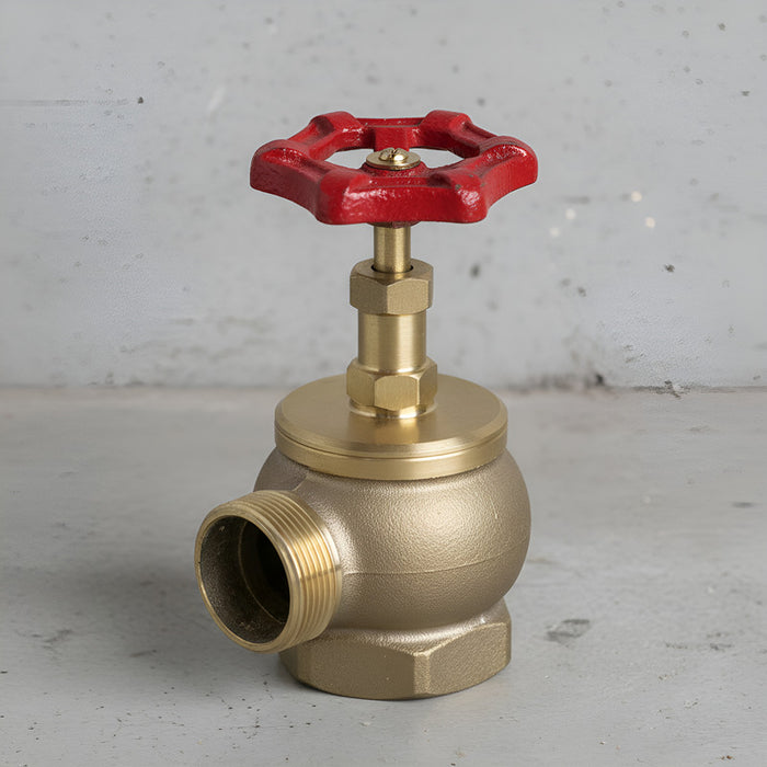 Válvula Angular Contra Incendio De 1-1/2x1-1/2