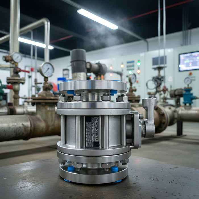 Válvula De Esfera Bridada De 3 150 Marca Worcester 466-t