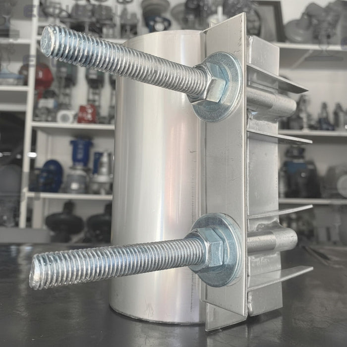 Abrazadera De Reparación De 6 En Acero Inoxidable