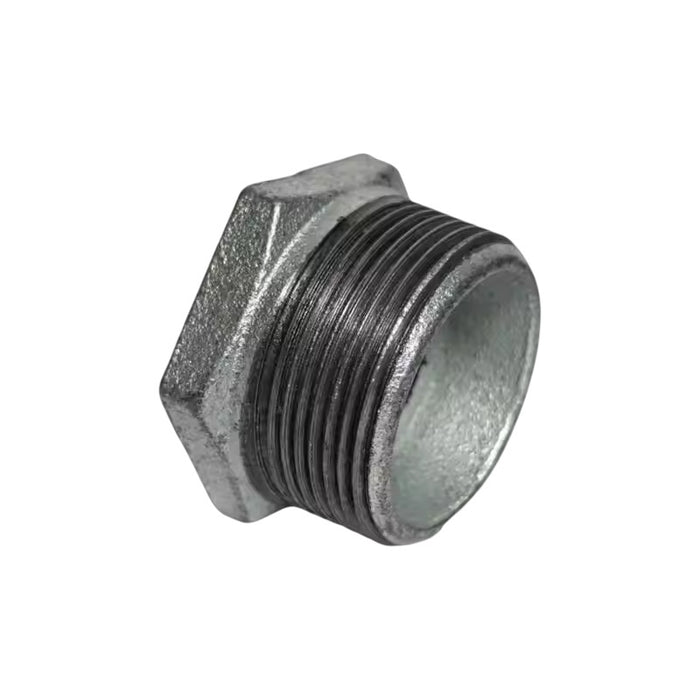 Conexion Bushing De 2 Hembra X 2-1/2 Macho Acero Negro