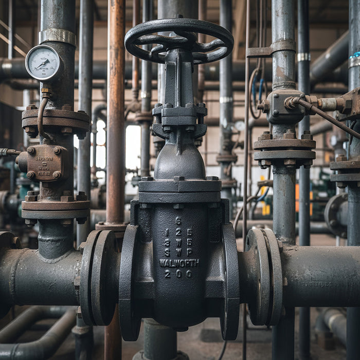 Válvula De Compuerta De 6 Walworth Clase 125 Wcb