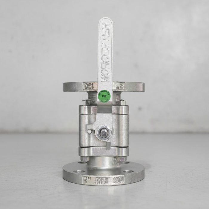 Válvula Esfera Worcester Bridado 2 #150 Acero Inoxidable