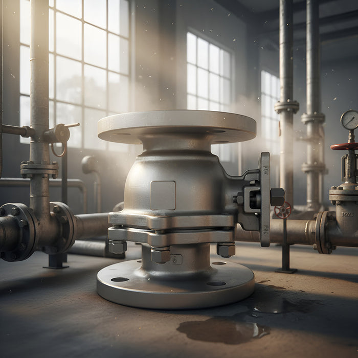 Válvula De Esfera Bridada De 3 150 Inoxidable Marca Gv