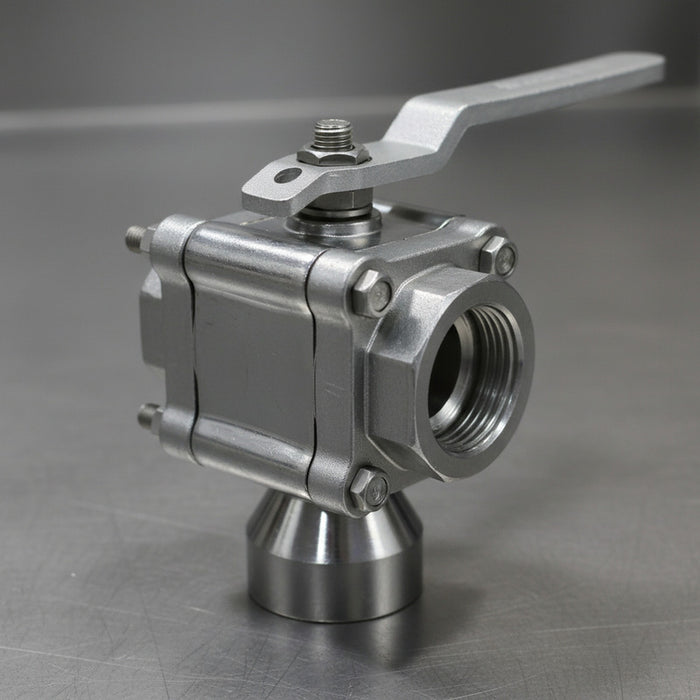 Válvula De Bola De 2 3 Vías Worcester Inoxidable