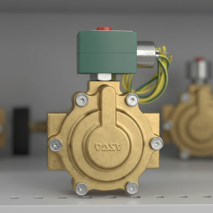 Valvula Solenoide De 1-1/2 PuLG Marca Asco Para Vapor