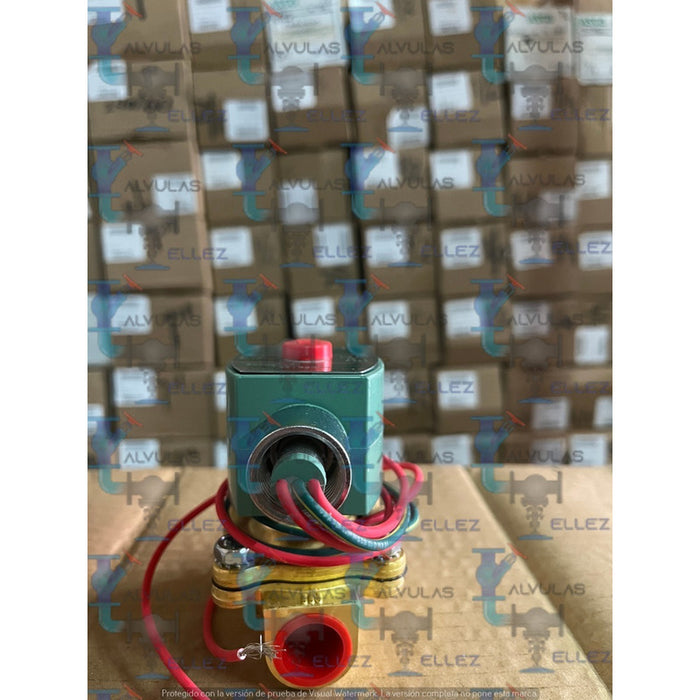 Valvula Solenoide Asco Mod. 8210g094 24v N/cerrada