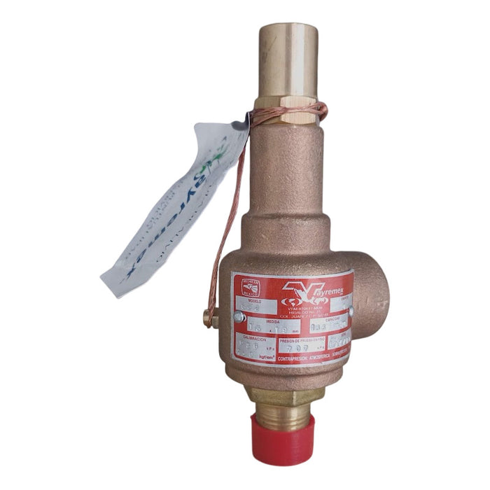 Válvula De Alivio De 1/2 Marca Vayremex