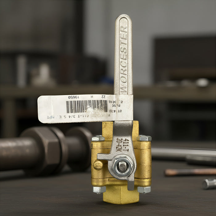 Valvula Esfera Worcester 3/4 411-t Bronce
