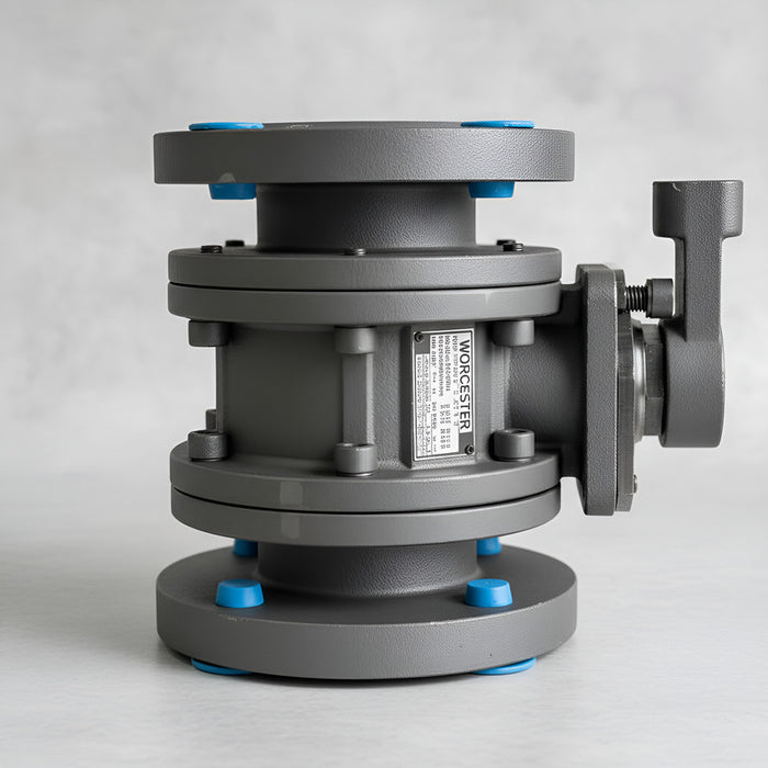 Válvula De Esfera Bridada De 2-1/2 Marca Worcester 444-t