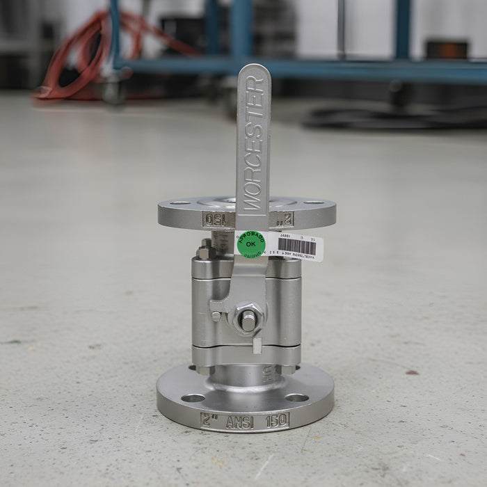 Válvula Esfera Worcester Bridado 2 #150 Acero Inoxidable