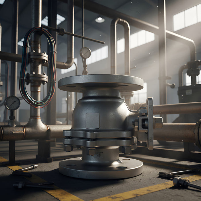 Válvula De Esfera Bridada De 3 150 Inoxidable Marca Gv