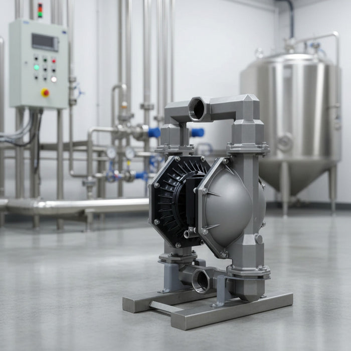 Bomba De Diafragma Neumático De 3 Inoxidable