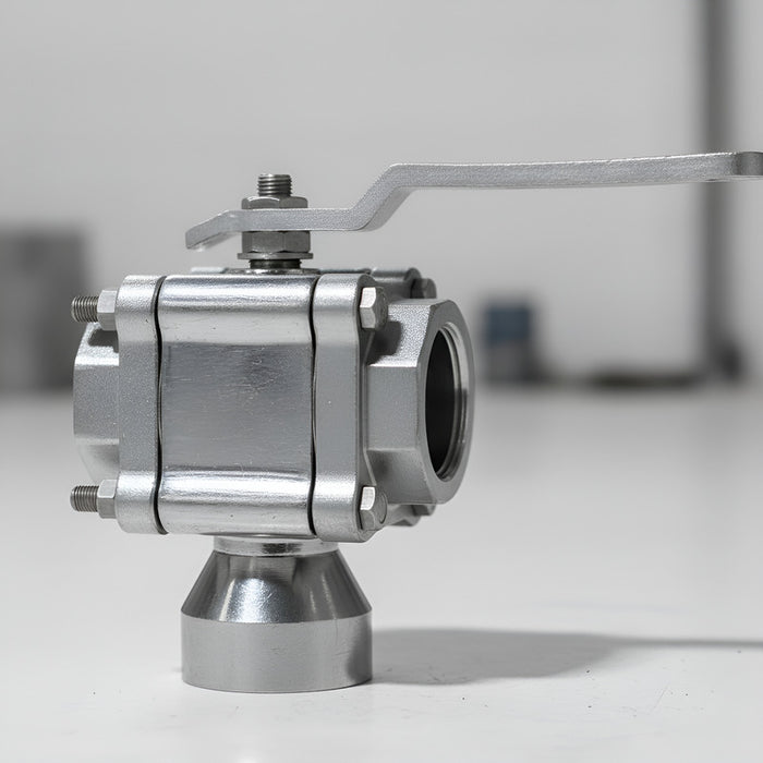 Válvula De Esfera De 2 3 Vías Marca Worcester Inoxidable