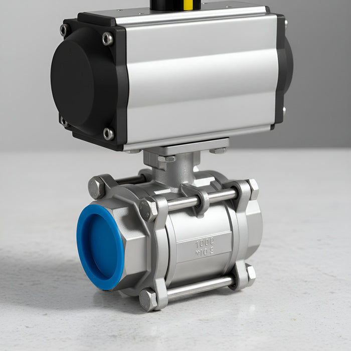 Válvula De Bola De 1-1/2 Con Actuador Neumático Worcester