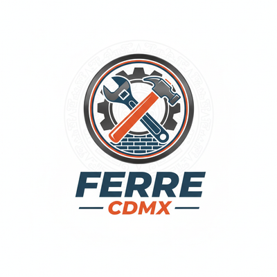QUIERO UN LOGOTIPO DE UN FERRETERA EN EL TEXTO QUE DIGA FERRE CDMX